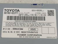 2014-2018 Toyota Rav4 Radio AM FM Cd Player Receiver Replacement P/N:86180-0E011 Fits Fits 2014 2015 2016 2017 2018 2019 202