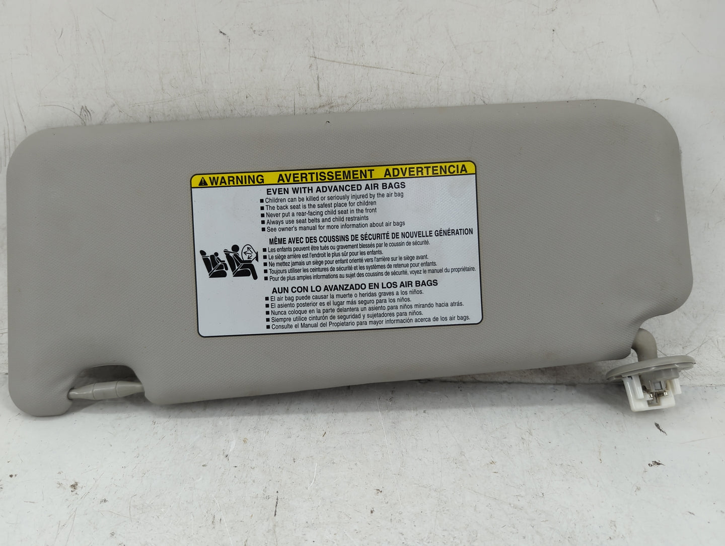2013-2018 Toyota Rav4 Sun Visor Shade Replacement Passenger Right Mirror Fits Fits 2013 2014 2015 2016 2017 2018 OEM Used Au