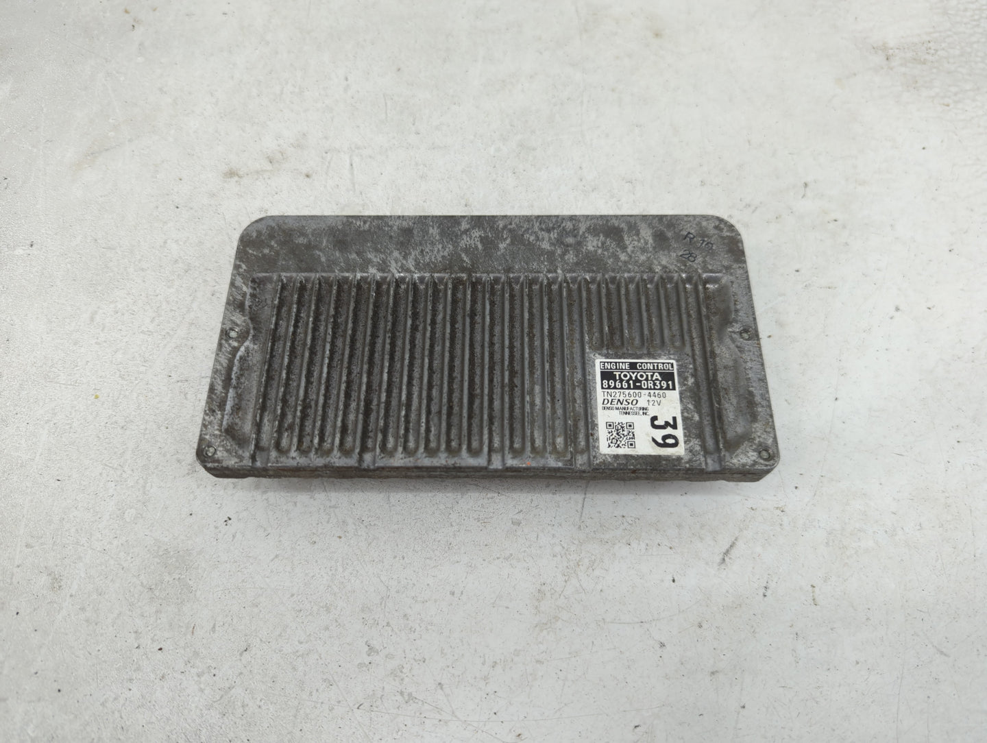 2015 Toyota Rav4 PCM Engine Control Computer ECU ECM PCU OEM P/N:89661-0R391 TN275600-4460 Fits OEM Used Auto Parts - Oemuse