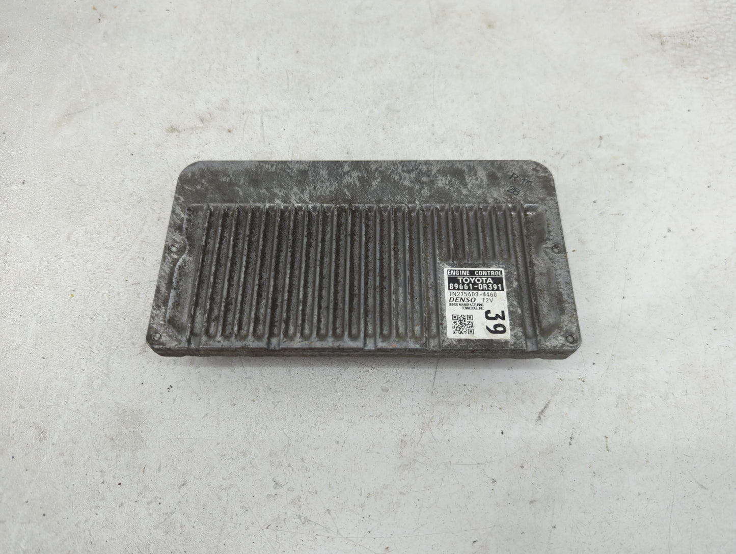 2015 Toyota Rav4 PCM Engine Control Computer ECU ECM PCU OEM P/N:89661-0R391 TN275600-4460 Fits OEM Used Auto Parts - Oemuse