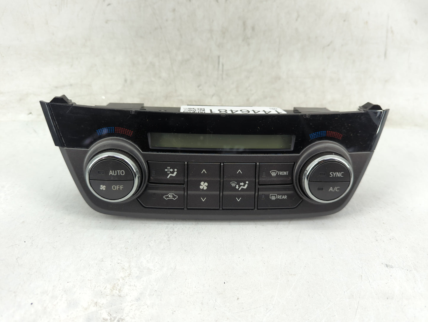 2013-2015 Toyota Rav4 Climate Control Module Temperature AC/Heater Replacement Fits Fits 2013 2014 2015 OEM Used Auto Parts 