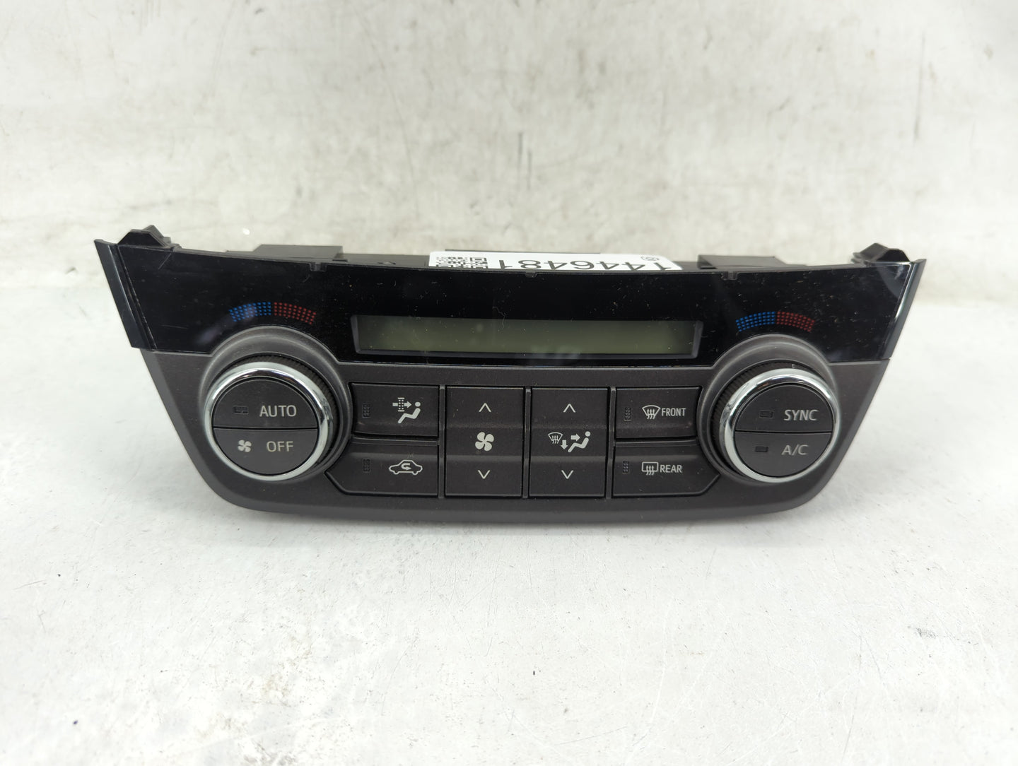 2013-2015 Toyota Rav4 Climate Control Module Temperature AC/Heater Replacement Fits Fits 2013 2014 2015 OEM Used Auto Parts 