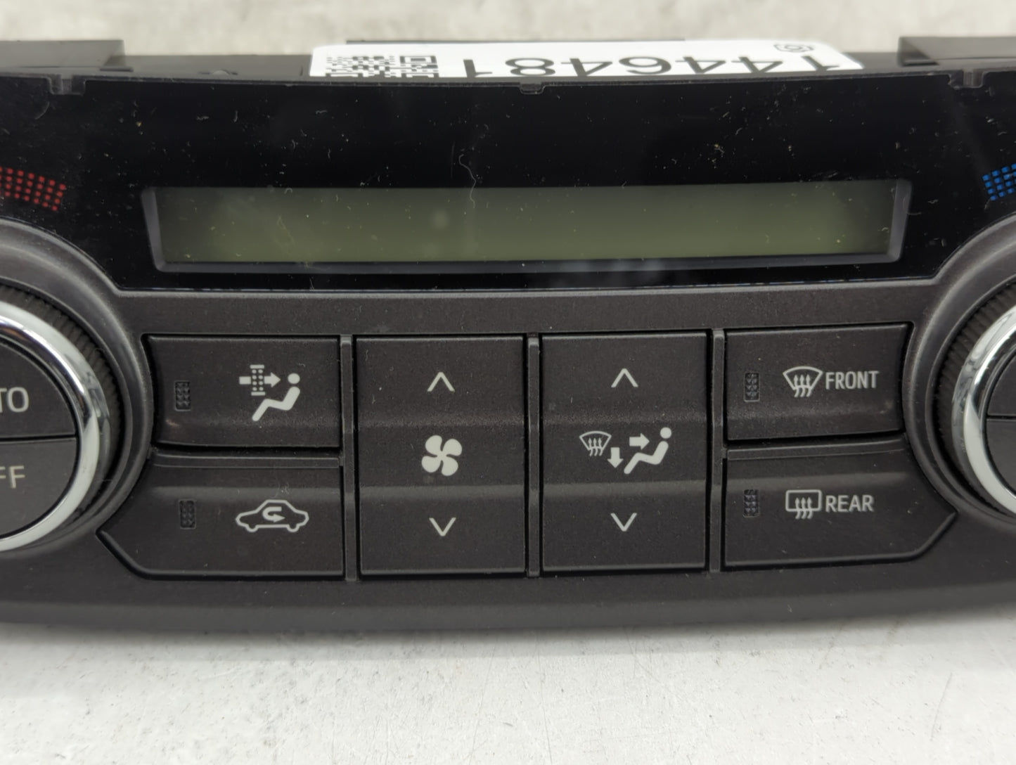 2013-2015 Toyota Rav4 Climate Control Module Temperature AC/Heater Replacement Fits Fits 2013 2014 2015 OEM Used Auto Parts 