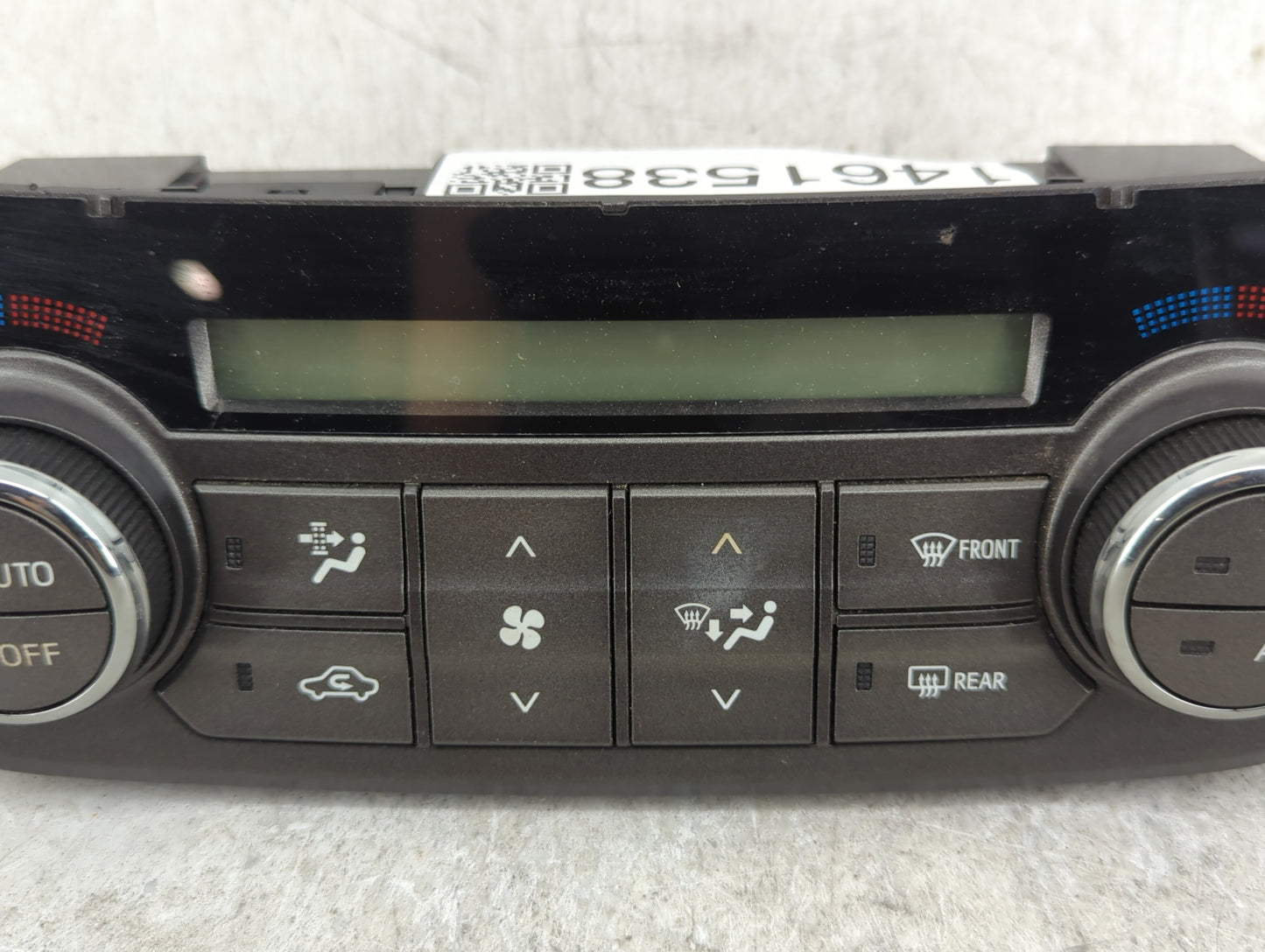 2013-2015 Toyota Rav4 Climate Control Module Temperature AC/Heater Replacement P/N:75F546 Fits Fits 2013 2014 2015 OEM Used 