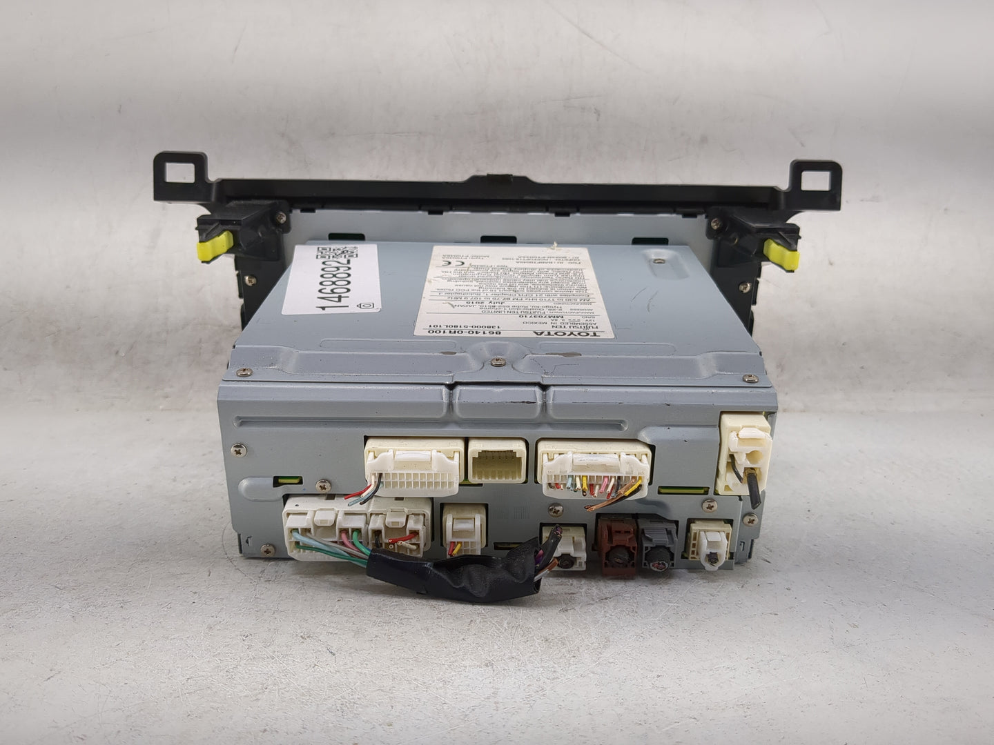 2014-2015 Toyota Rav4 Radio AM FM Cd Player Receiver Replacement P/N:86140-0R100 138000-5180L101 Fits Fits 2014 2015 OEM Use