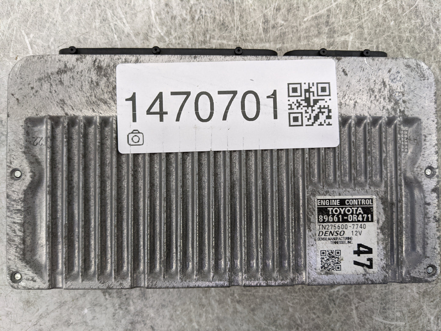 2013 Toyota Rav4 PCM Engine Control Computer ECU ECM PCU OEM P/N:89661-0R471 TN275600-7740 Fits OEM Used Auto Parts - Oemuse