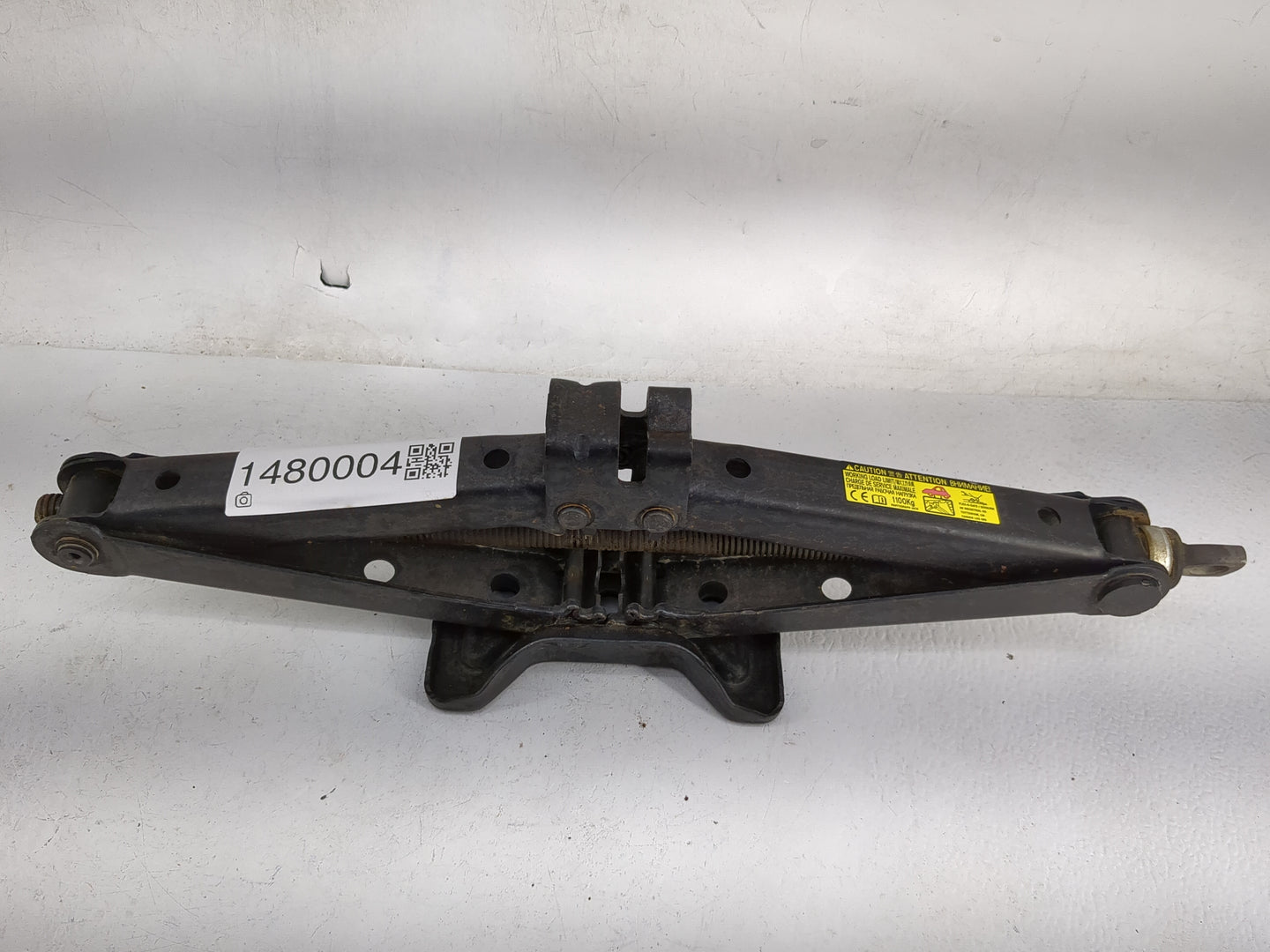 2015 Toyota Rav4 Spare Scissor Car Jack Black - Oemusedautoparts1.com