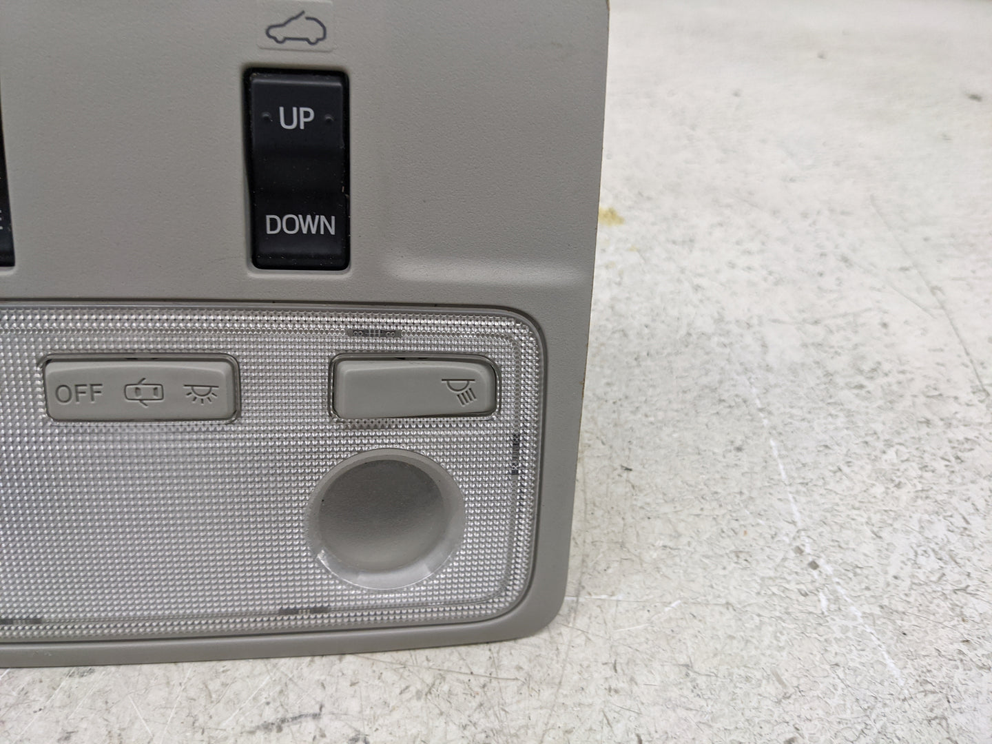 2015 Toyota Rav4 Overhead Roof Console Gray - Oemusedautoparts1.com