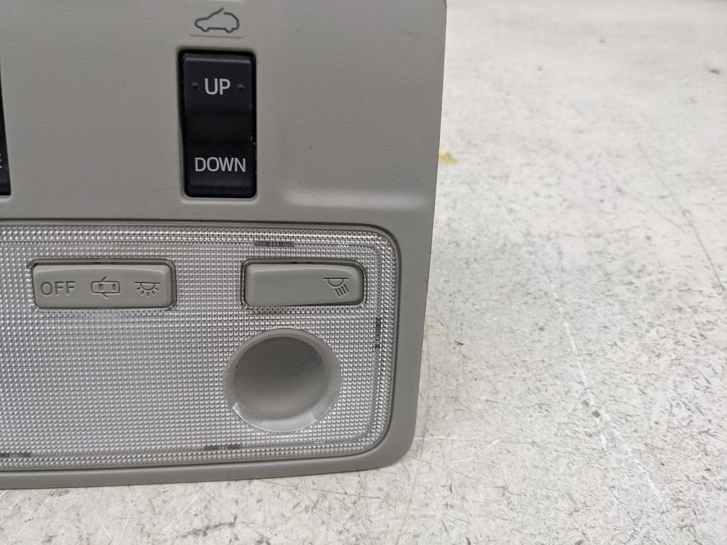 2015 Toyota Rav4 Overhead Roof Console Gray - Oemusedautoparts1.com