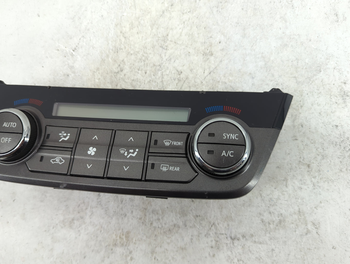 2015 Toyota Rav4 Climate Control Module Temperature AC/Heater Replacement P/N:75F719 Fits OEM Used Auto Parts - Oemusedautop