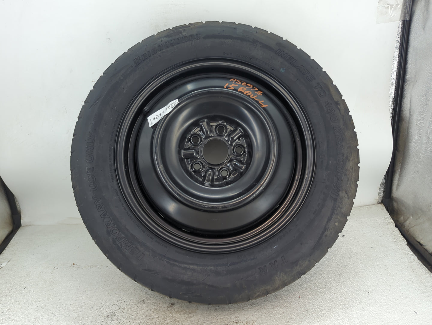 2013-2018 Toyota Rav4 Spare Donut Tire Wheel Rim Oem 1491198 - Oemusedautoparts1.com