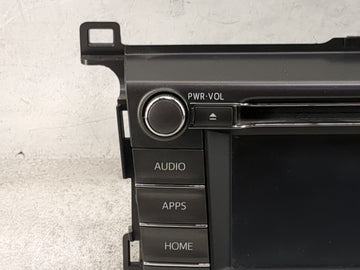 2014-2015 Toyota Rav4 Radio AM FM Cd Player Receiver Replacement P/N:86100-42232 138000-5152A101 Fits Fits 2014 2015 OEM Used Auto Parts