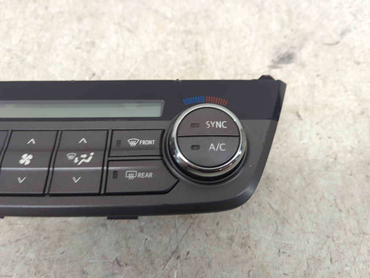 2013-2015 Toyota Rav4 Climate Control Module Temperature AC/Heater Replacement Fits Fits 2013 2014 2015 OEM Used Auto Parts 