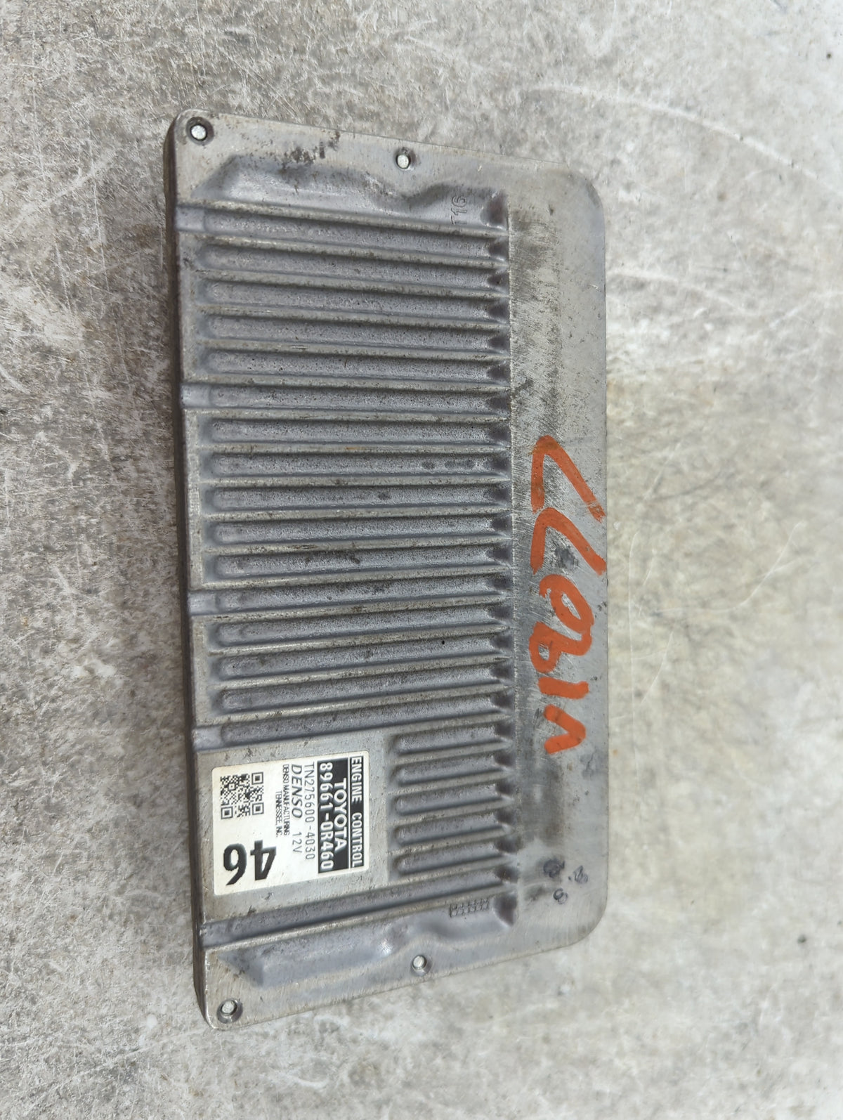 2015 Toyota Rav4 PCM Engine Control Computer ECU ECM PCU OEM P/N:89661-0R460 TN275600-4030 OEM Used Auto Parts - Oemusedauto