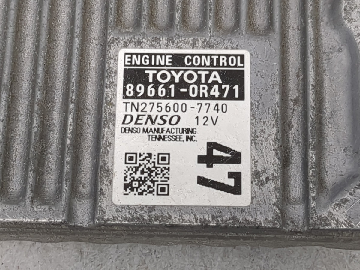 2015 Toyota Rav4 PCM Engine Control Computer ECU ECM PCU OEM P/N:89661-0R471 TN275600-7740 Fits OEM Used Auto Parts - Oemuse