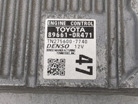 2015 Toyota Rav4 PCM Engine Control Computer ECU ECM PCU OEM P/N:89661-0R471 TN275600-7740 Fits OEM Used Auto Parts - Oemuse