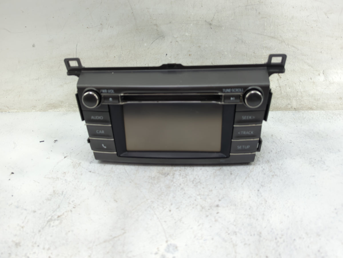 2013-2015 Toyota Rav4 Radio AM FM Cd Player Receiver Replacement P/N:86140-42190 138000-5190F101 Fits Fits 2013 2014 2015 OE