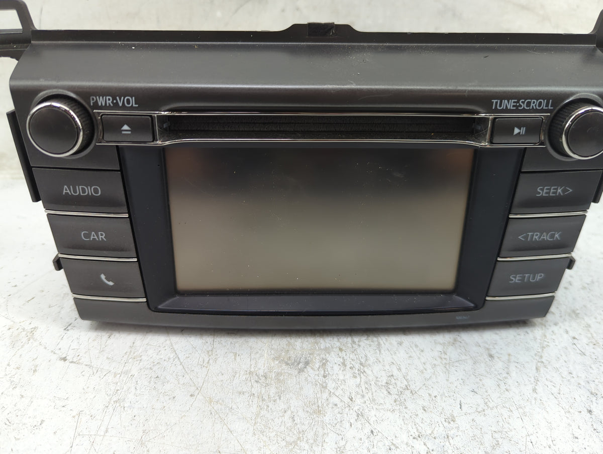 2013-2015 Toyota Rav4 Radio AM FM Cd Player Receiver Replacement P/N:86140-42190 138000-5190F101 Fits Fits 2013 2014 2015 OE