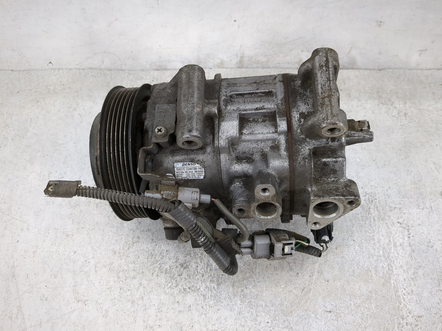 2015-2015 Toyota Rav4 Air Conditioning A/c Ac Compressor Oem - Oemusedautoparts1.com