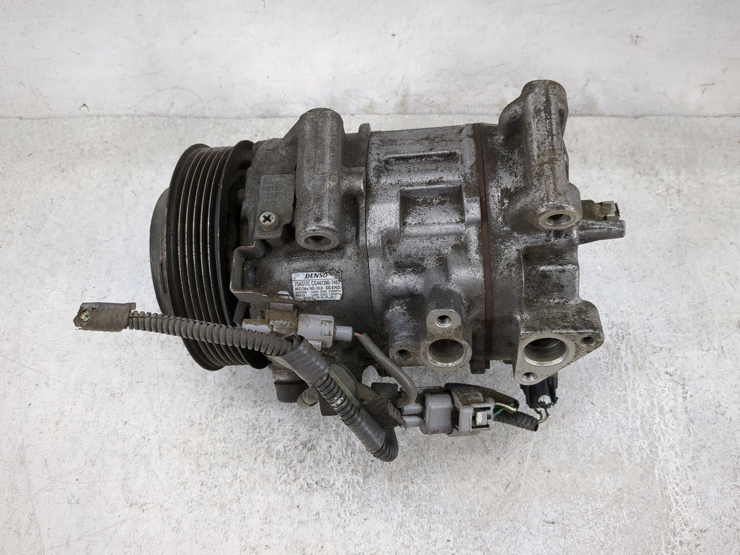 2015-2015 Toyota Rav4 Air Conditioning A/c Ac Compressor Oem - Oemusedautoparts1.com