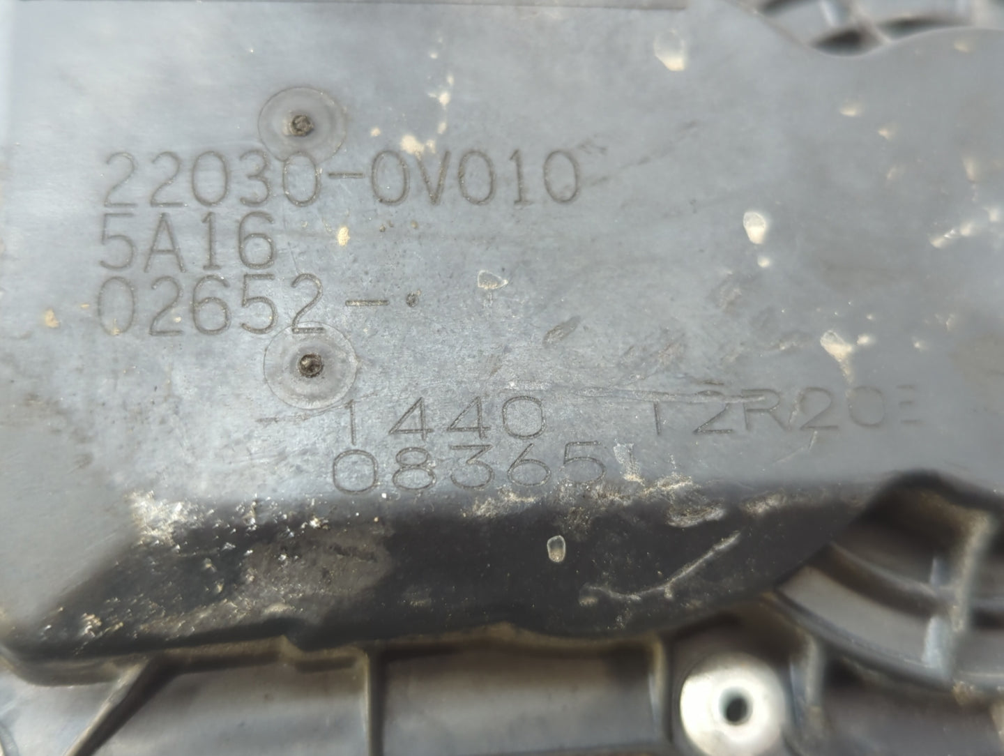 2009-2018 Toyota Rav4 Throttle Body P/N:22030-0V010 Fits Fits 2009 2010 2011 2012 2013 2014 2015 2016 2017 2018 2019 OEM Use