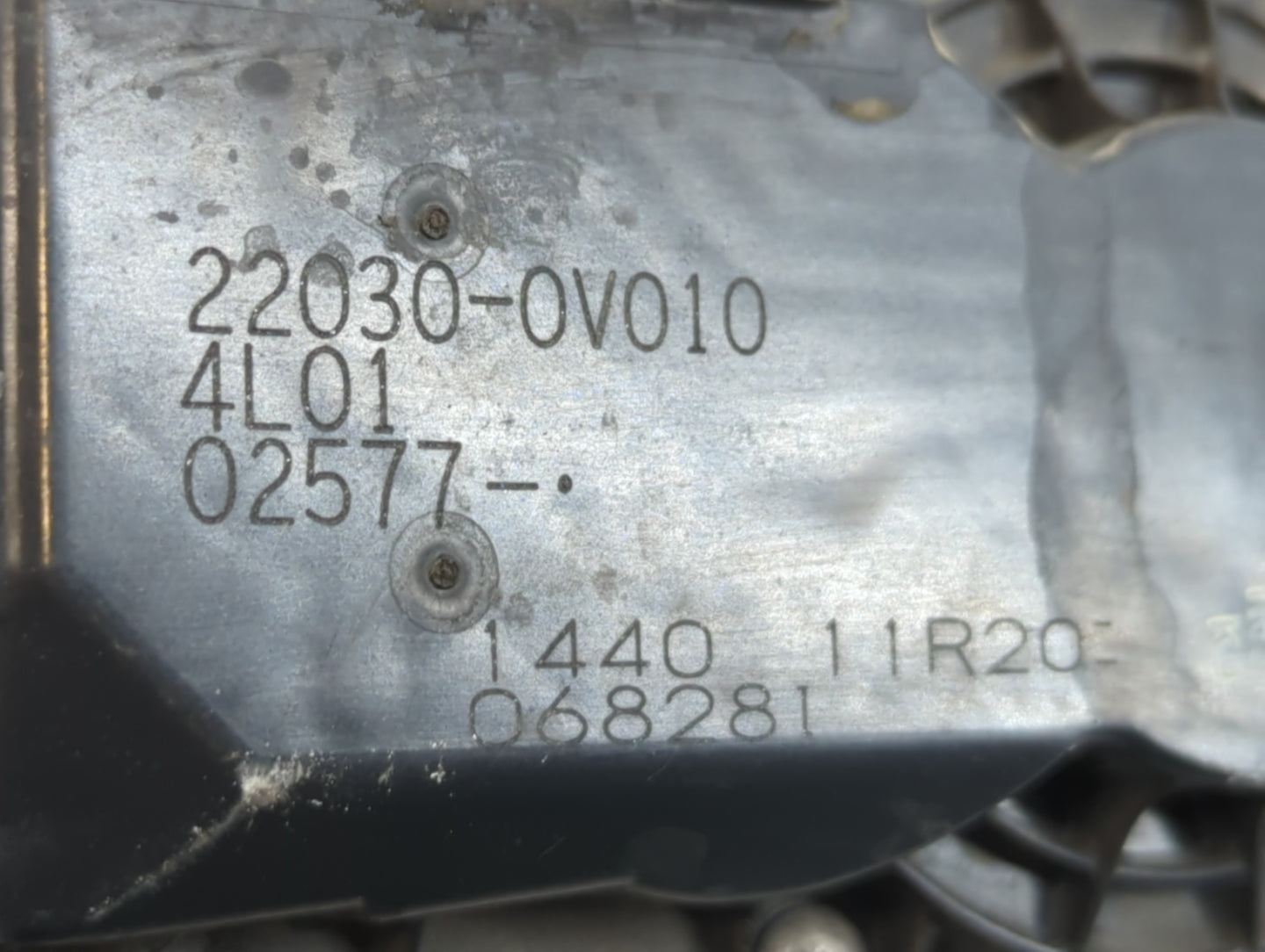 2009-2018 Toyota Rav4 Throttle Body P/N:22030-0V010 Fits Fits 2009 2010 2011 2012 2013 2014 2015 2016 2017 2018 2019 OEM Use