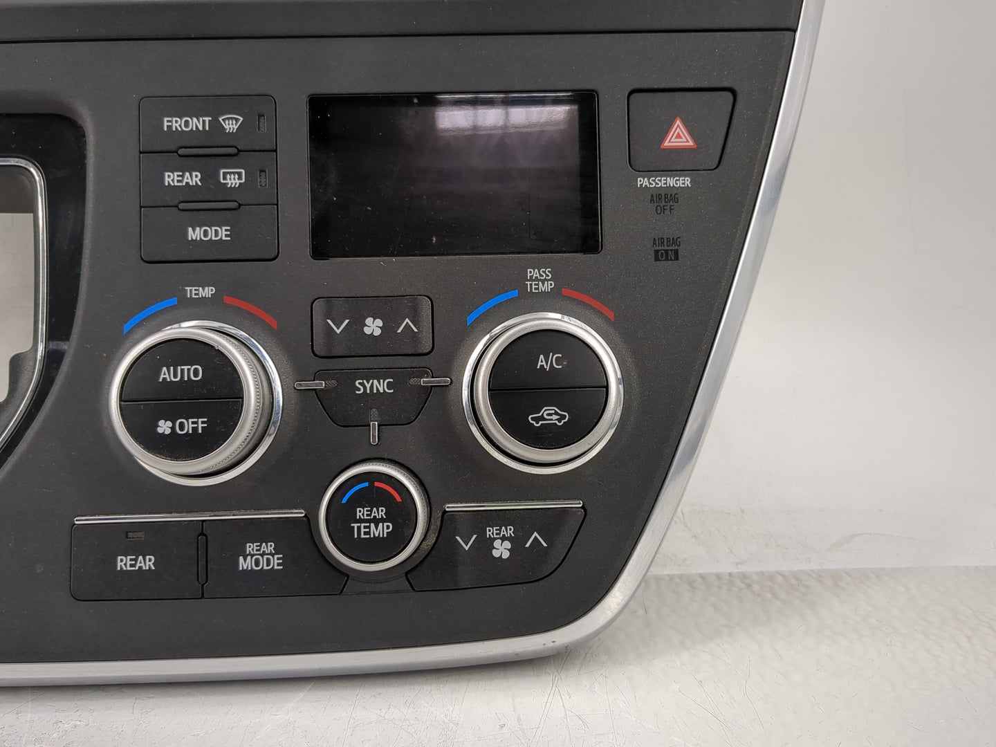 2015-2017 Toyota Sienna Climate Control Module Temperature AC/Heater Replacement P/N:55412-08060 Fits Fits 2015 2016 2017 OE