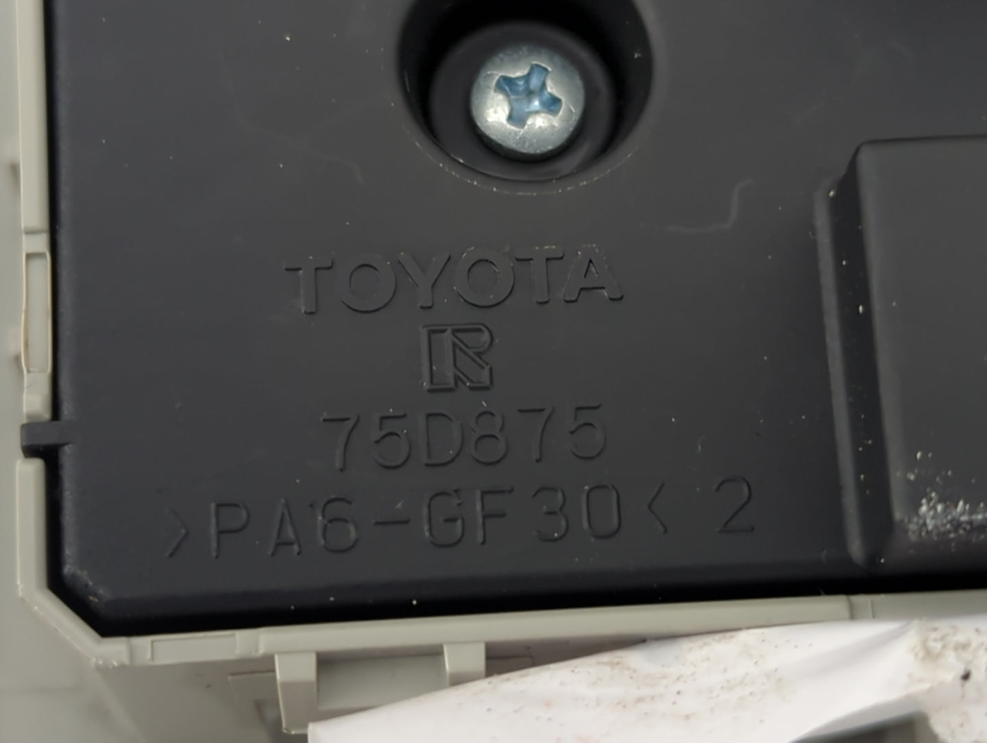 2015-2020 Toyota Sienna Climate Control Module Temperature AC/Heater Replacement P/N:75D875 Fits OEM Used Auto Parts - Oemus