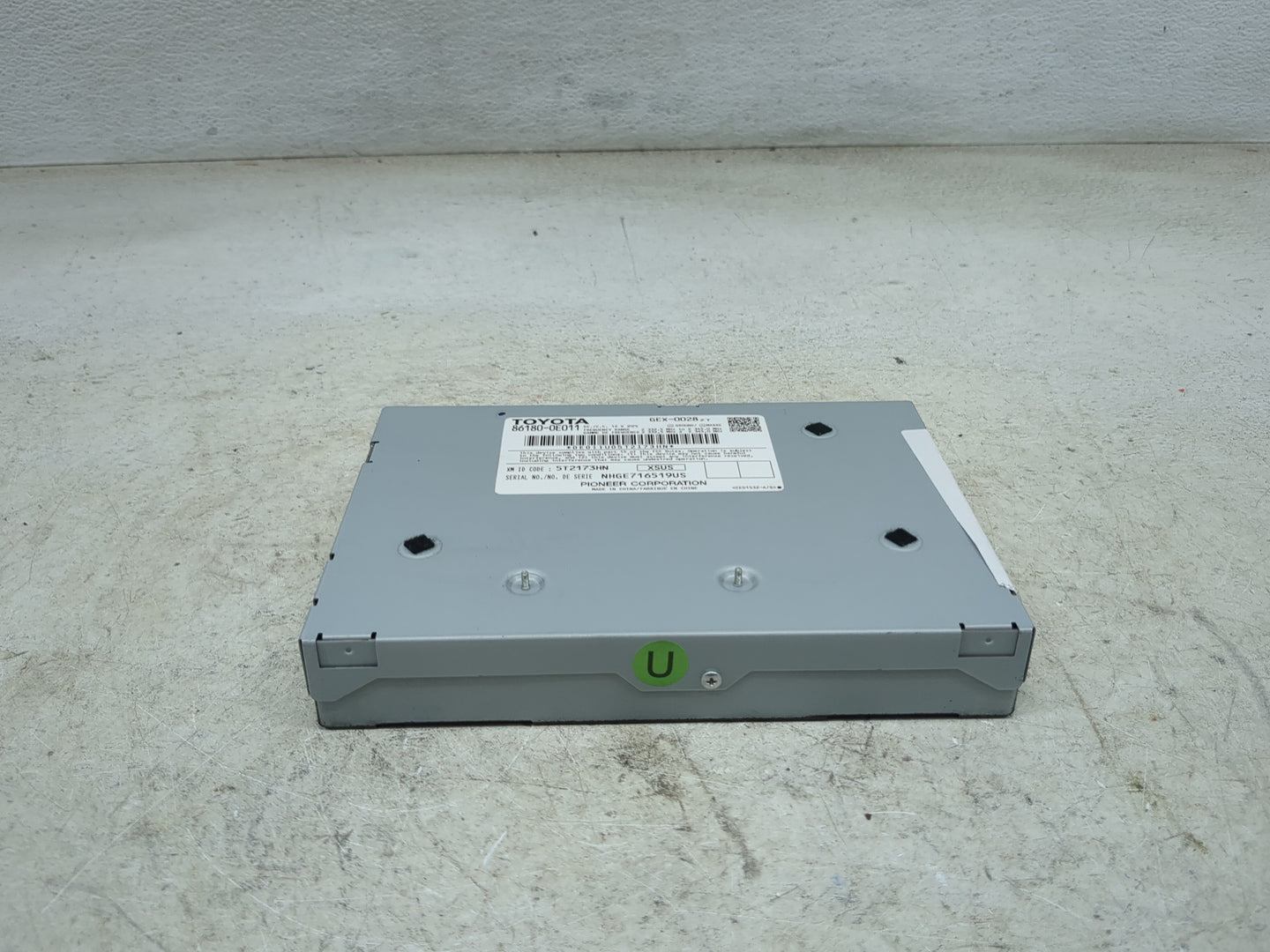 2015-2017 Toyota Sienna Tuner Satellite Receiver 86180-0e011|gex-0028 - Oemusedautoparts1.com