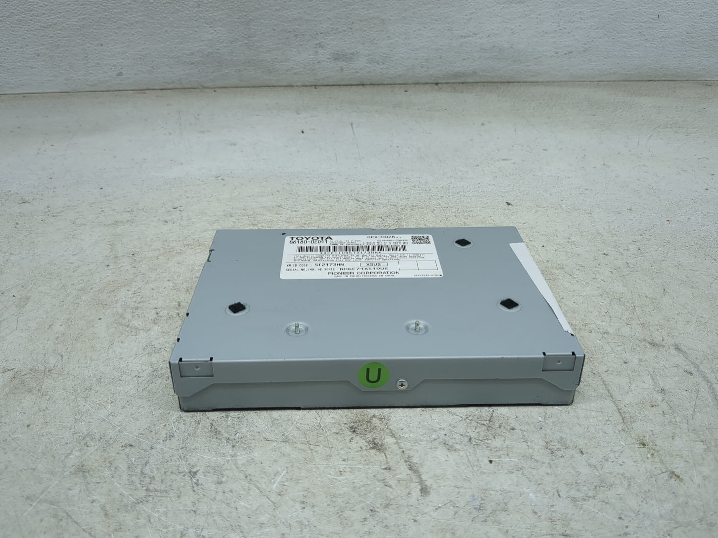 2015-2017 Toyota Sienna Tuner Satellite Receiver 86180-0e011|gex-0028 - Oemusedautoparts1.com