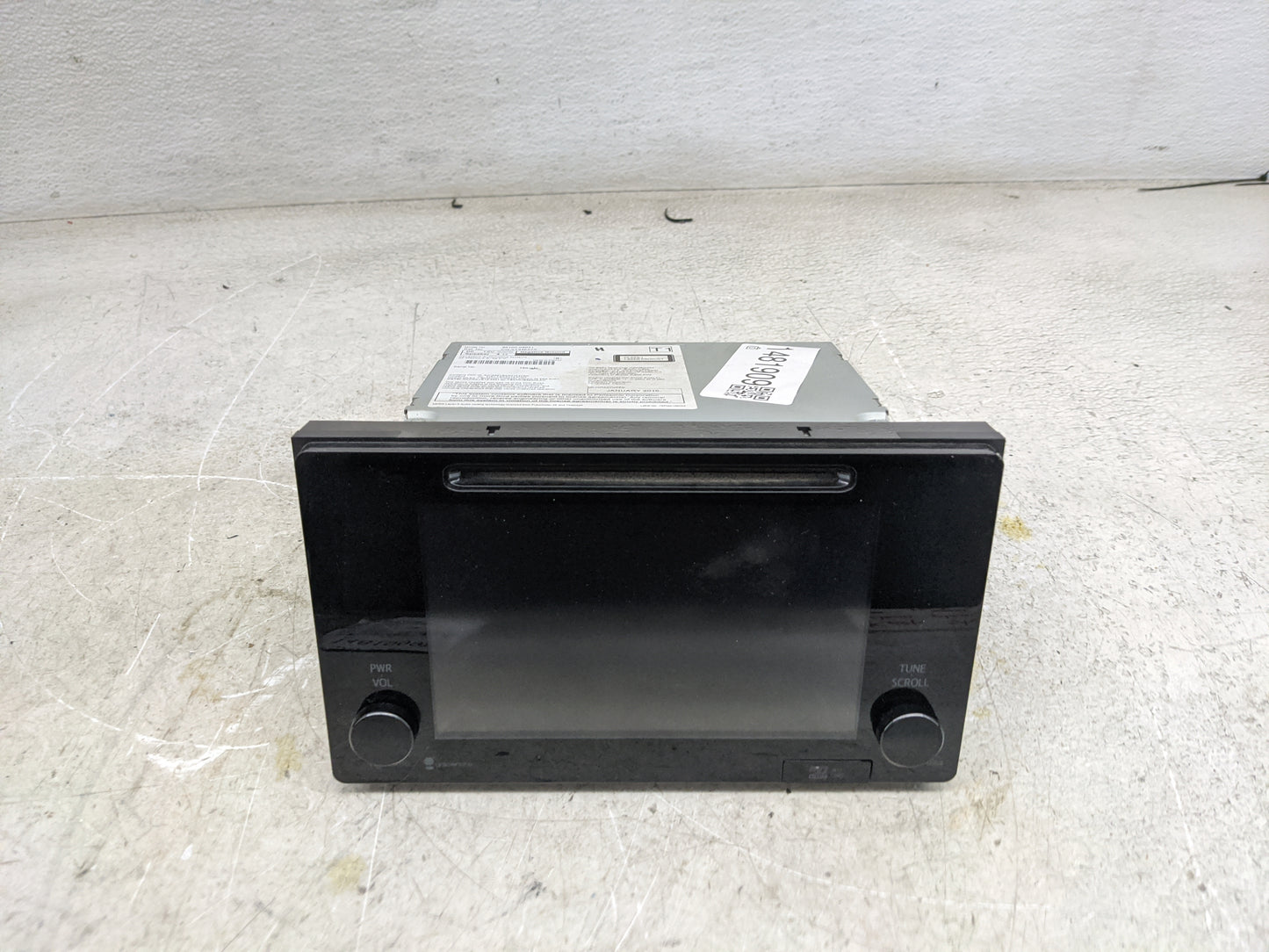 2015 Toyota Sienna Radio AM FM Cd Player Receiver Replacement P/N:86100-08031 CQ-XT44E07X Fits OEM Used Auto Parts - Oemused