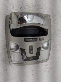 2015-2020 Toyota Sienna Overhead Console W/rear Climate Control Tan - Oemusedautoparts1.com