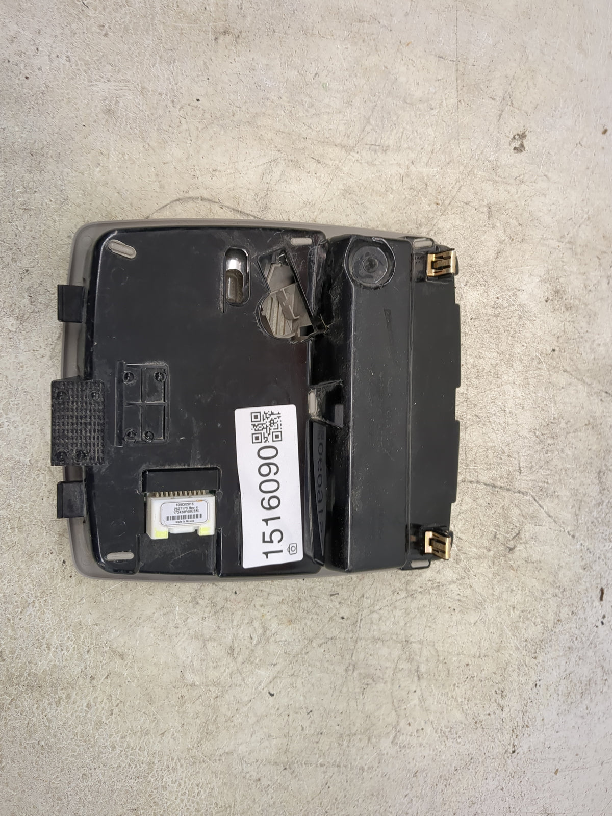 2015 Toyota Sienna Overhead Roof Console Tan - Oemusedautoparts1.com