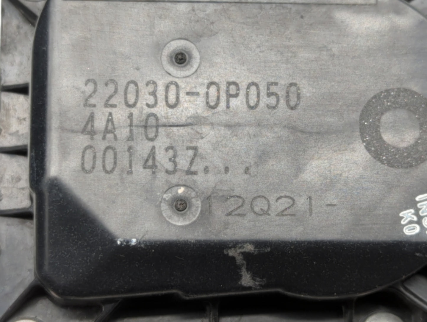 2007-2016 Toyota Sienna Throttle Body P/N:22030-0P050 22030-31030 Fits OEM Used Auto Parts - Oemusedautoparts1.com