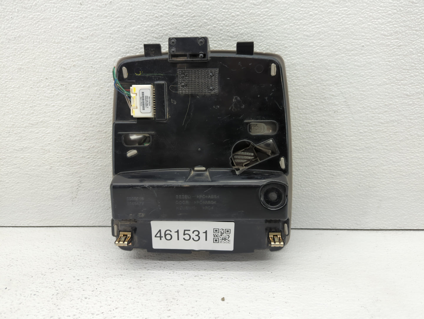 2015 Toyota Sienna Overhead Roof Console Grey - Oemusedautoparts1.com