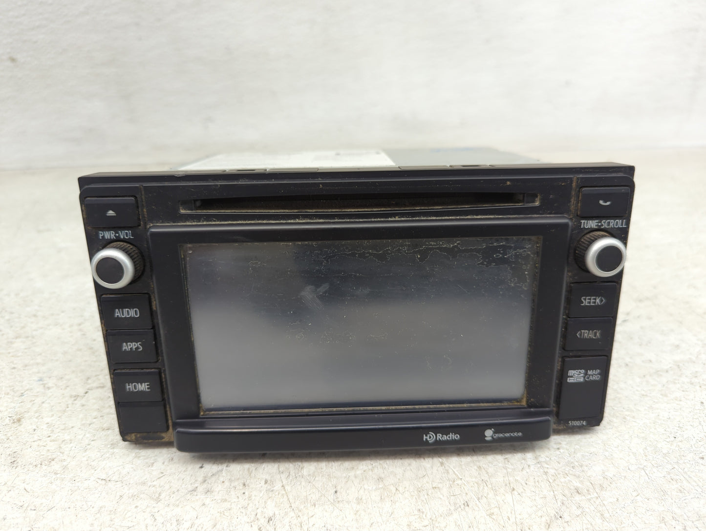 2015 Toyota Tacoma Radio AM FM Cd Player Receiver Replacement P/N:86100-04121 Fits OEM Used Auto Parts - Oemusedautoparts1.c
