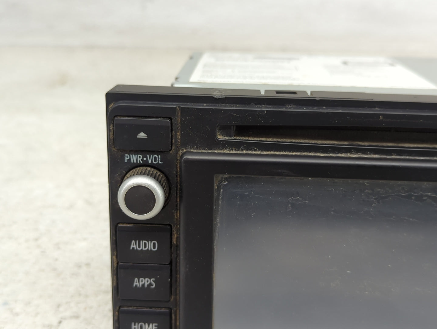 2015 Toyota Tacoma Radio AM FM Cd Player Receiver Replacement P/N:86100-04121 Fits OEM Used Auto Parts - Oemusedautoparts1.c
