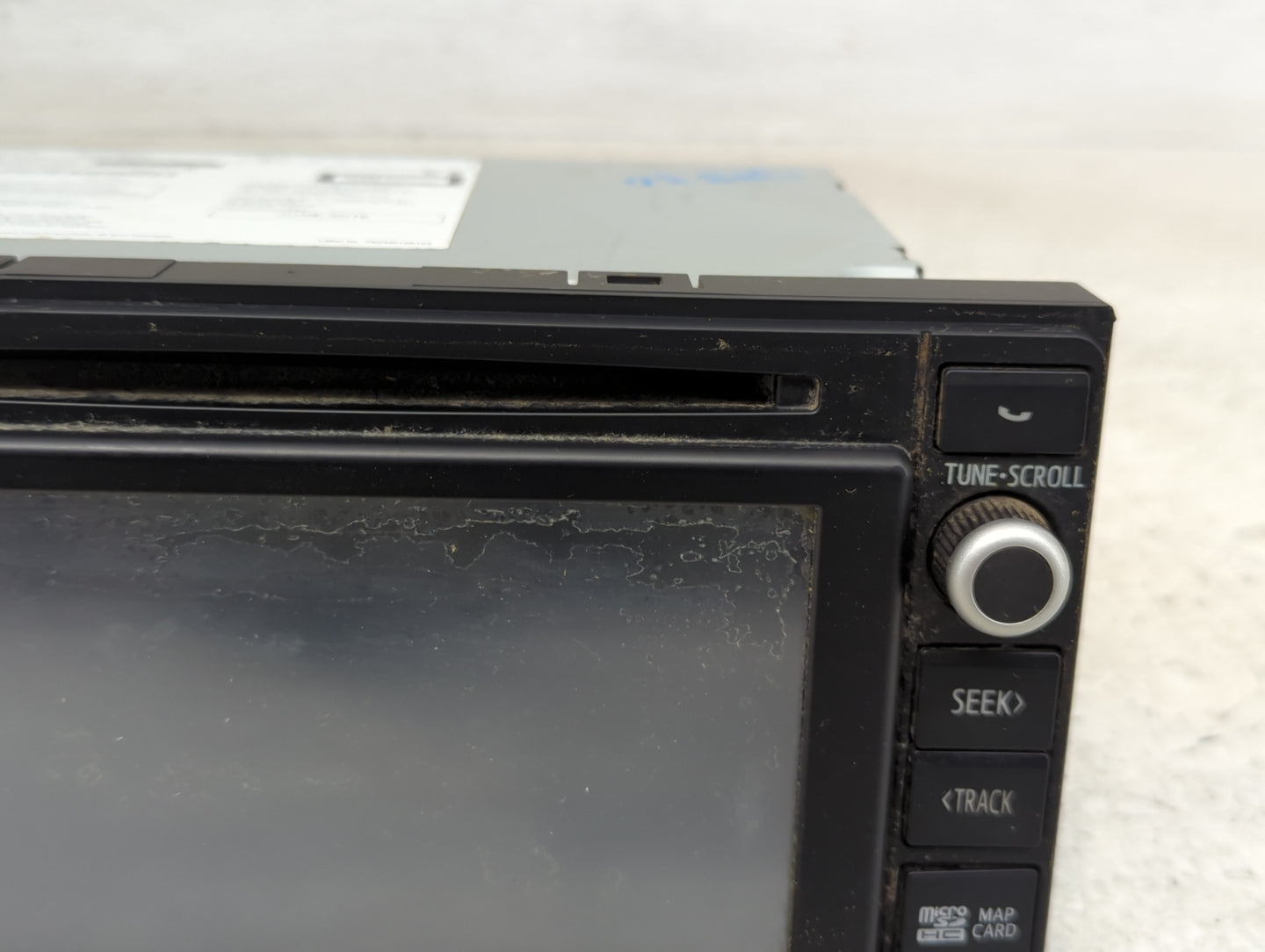 2015 Toyota Tacoma Radio AM FM Cd Player Receiver Replacement P/N:86100-04121 Fits OEM Used Auto Parts - Oemusedautoparts1.c