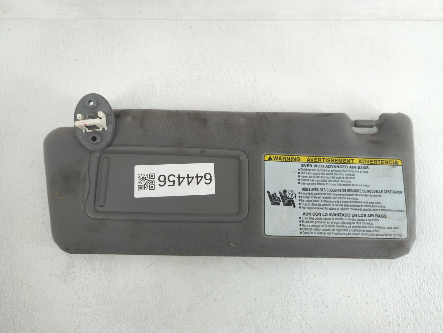 2015 Toyota Tacoma Sun Visor Shade Replacement Driver Left Mirror Fits OEM Used Auto Parts - Oemusedautoparts1.com