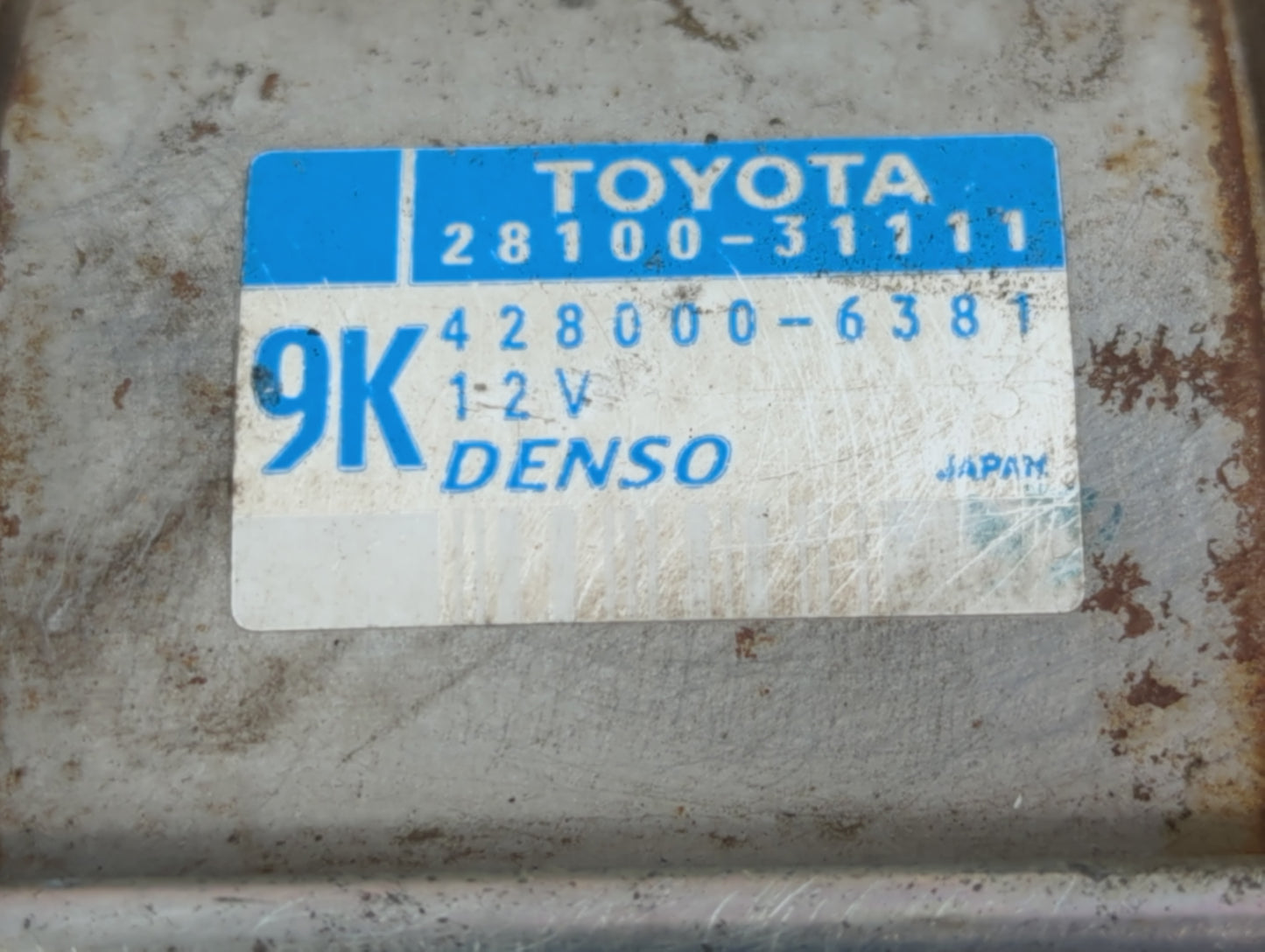2010-2015 Toyota Tacoma Car Starter Motor Solenoid OEM P/N:428000-6381 28100-6381 Fits Fits 2010 2011 2012 2013 2014 2015 OE