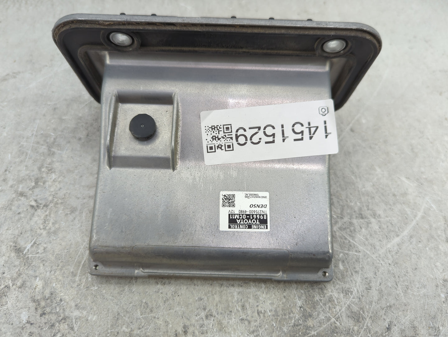 2015 Toyota Tundra PCM Engine Control Computer ECU ECM PCU OEM P/N:89661-0CM11 TN275600-4980 Fits OEM Used Auto Parts - Oemu
