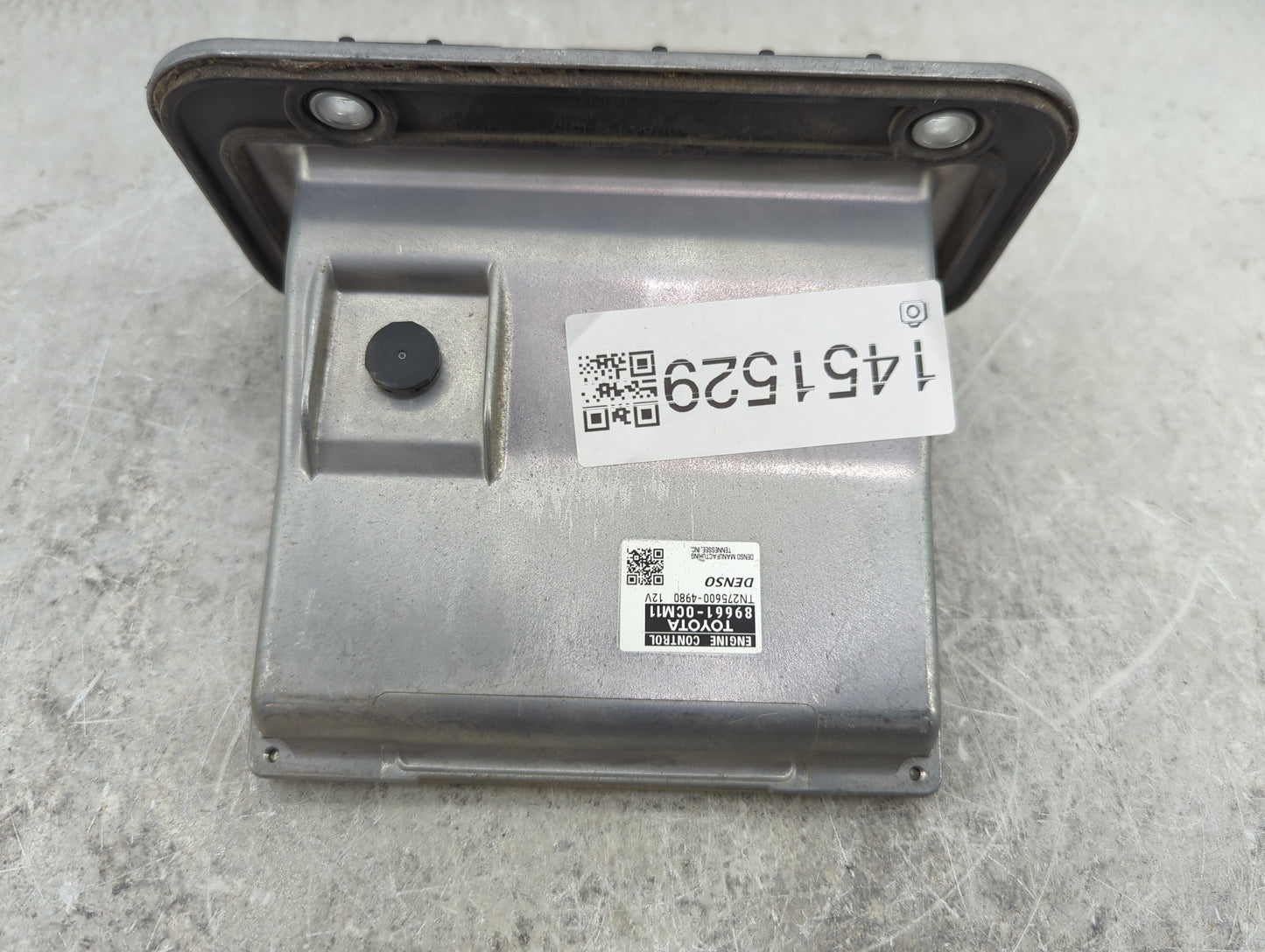 2015 Toyota Tundra PCM Engine Control Computer ECU ECM PCU OEM P/N:89661-0CM11 TN275600-4980 Fits OEM Used Auto Parts - Oemu