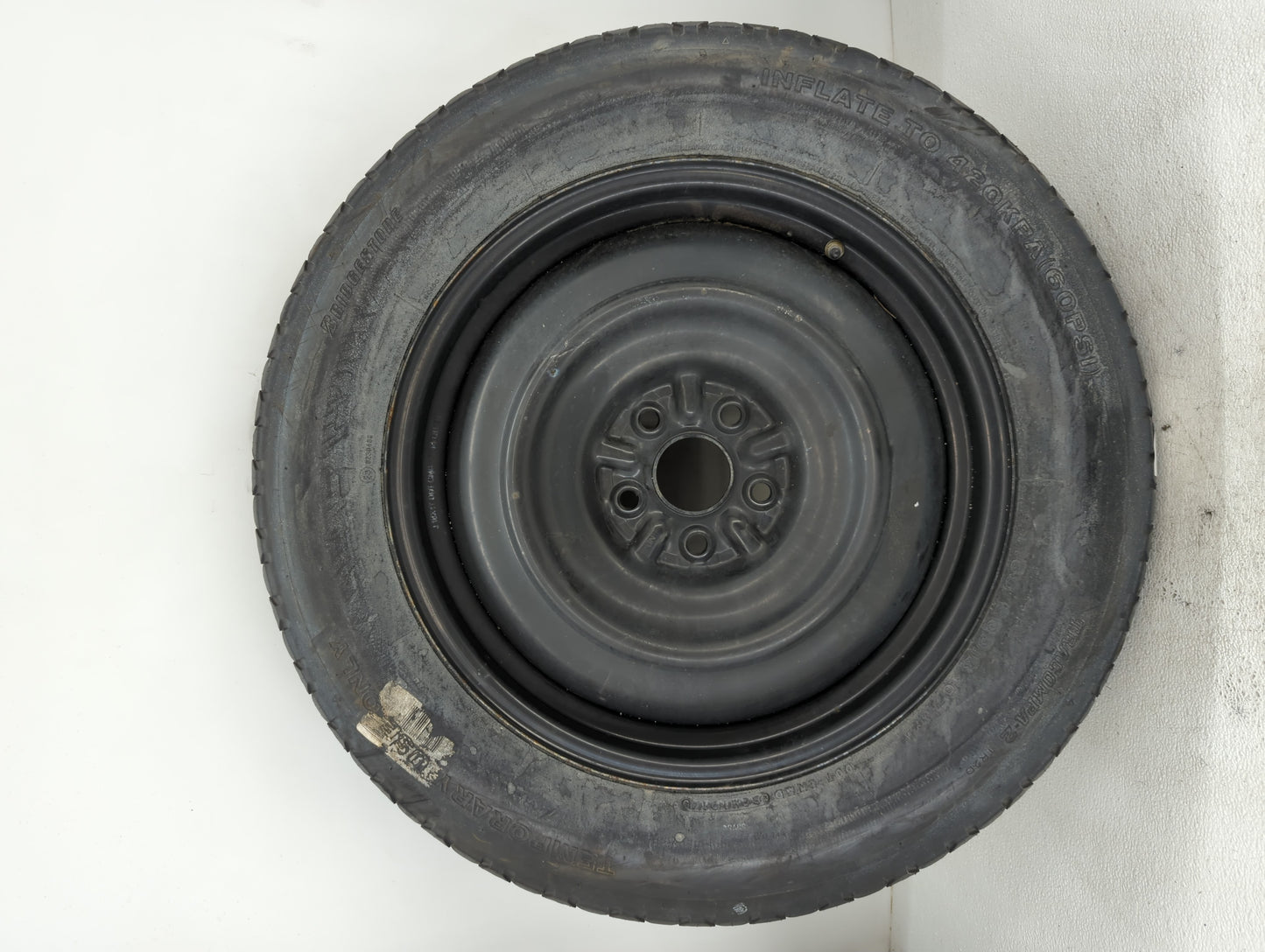 2009-2016 Toyota Venza Spare Donut Tire Wheel Rim Oem - Oemusedautoparts1.com