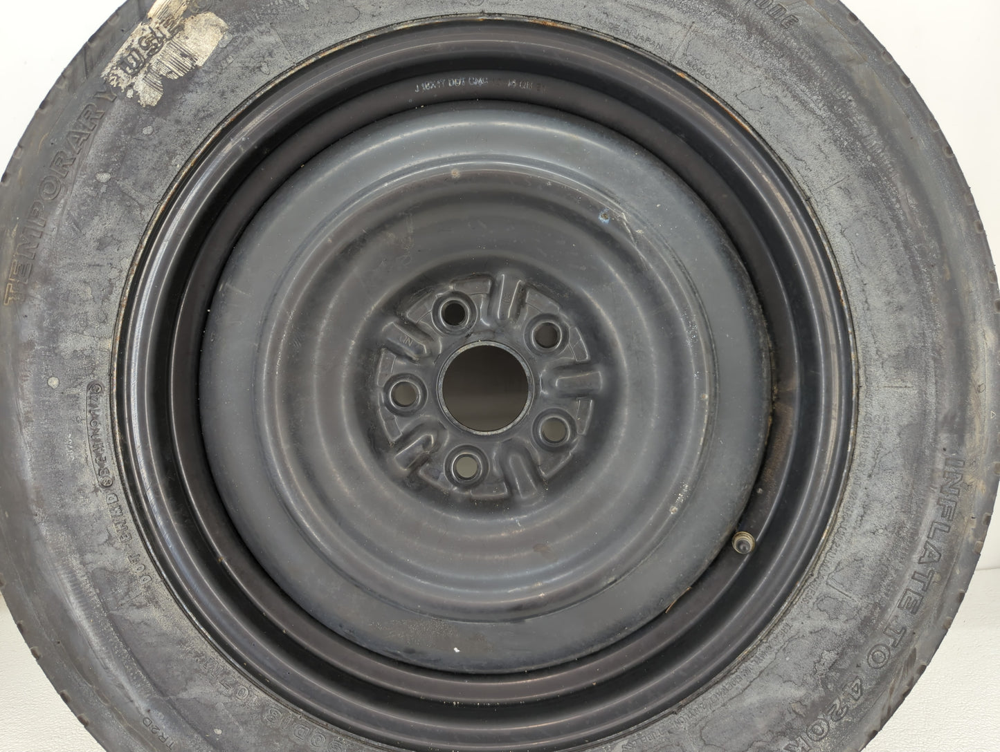 2009-2016 Toyota Venza Spare Donut Tire Wheel Rim Oem - Oemusedautoparts1.com