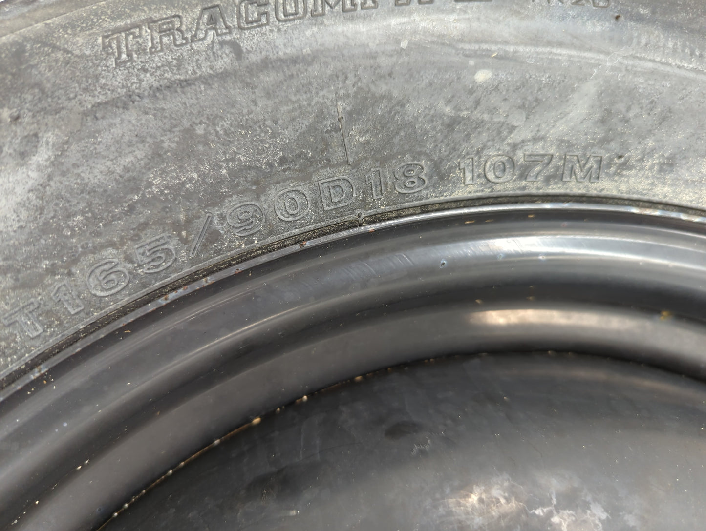 2009-2016 Toyota Venza Spare Donut Tire Wheel Rim Oem - Oemusedautoparts1.com