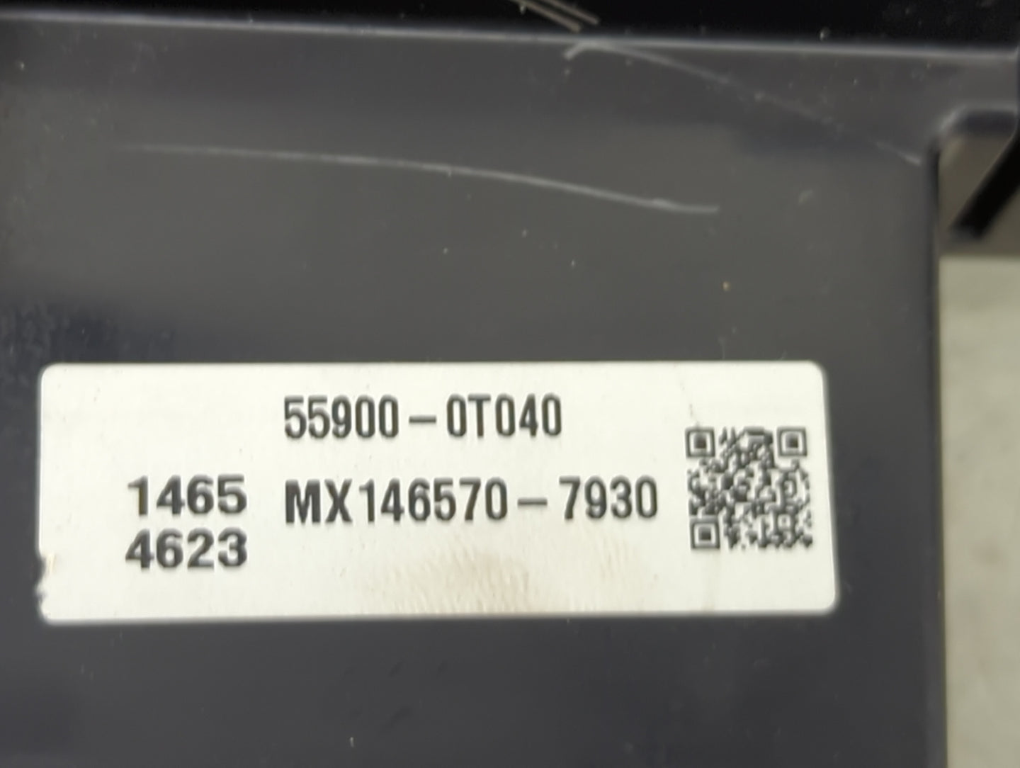 2013-2016 Toyota Venza Climate Control Module Temperature AC/Heater Replacement P/N:55900-0T040 MX146570-7930 Fits OEM Used 