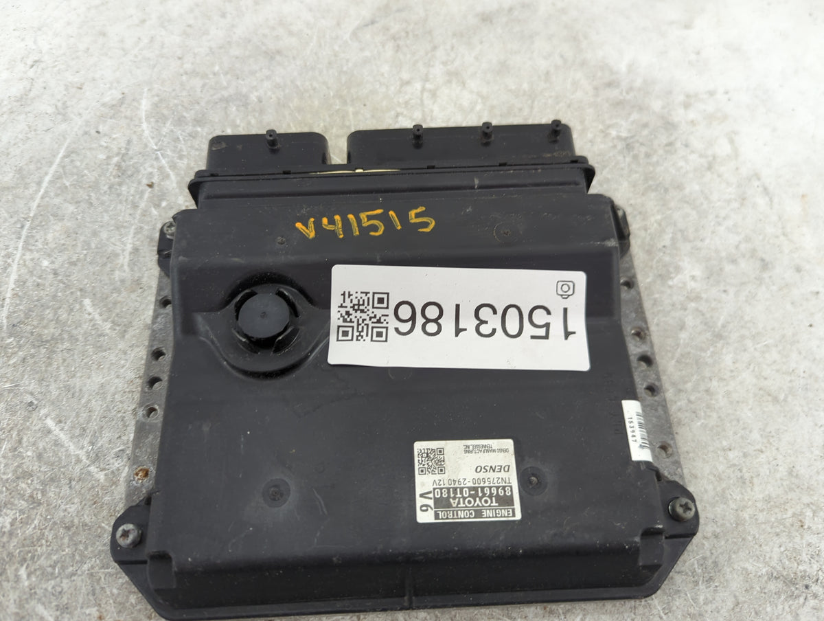 2015-2016 Toyota Venza PCM Engine Control Computer ECU ECM PCU OEM P/N:89661-0T180 TN275600-2940 Fits Fits 2015 2016 OEM Use