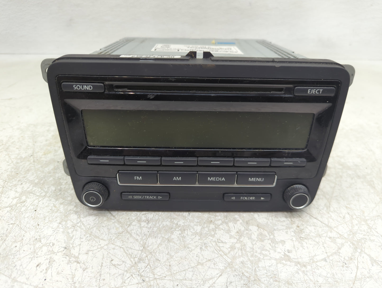2012-2016 Volkswagen Beetle Radio AM FM Cd Player Receiver Replacement P/N:1K0 035 164 H Fits Fits 2011 2012 2013 2014 2015 