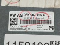 2015 Volkswagen Beetle PCM Engine Control Computer ECU ECM PCU OEM P/N:06K 907 425 C Fits OEM Used Auto Parts - Oemusedautop