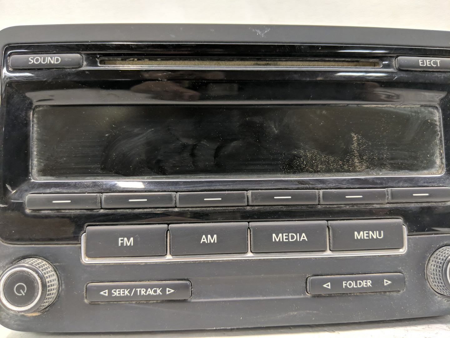 2012-2016 Volkswagen Beetle Radio AM FM Cd Player Receiver Replacement P/N:1K0 035 164 H Fits Fits 2011 2012 2013 2014 2015 